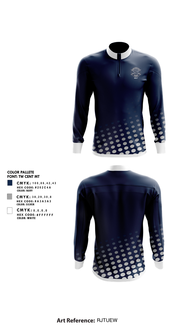 Quarter Zip Jacket, Saints Peter & Paul Sabres Golf, Golf, Teamtime, Team time, sublimation, custom sports apparel, team uniforms, spirit wear, spiritwear, sports uniforms, custom shirts, team store, custom team store, fundraiser sports, apparel fundraiser