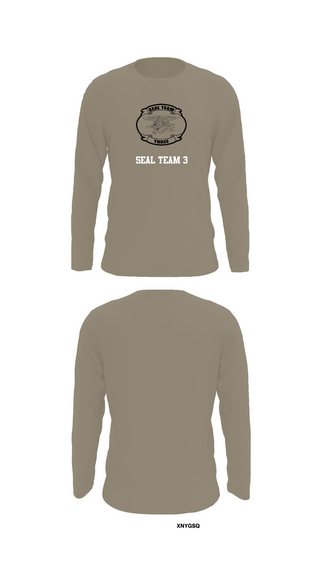 Long Sleeve Performance Shirt, SEAL team 3, Navy, Teamtime, Team time, sublimation, custom sports apparel, team uniforms, spirit wear, spiritwear, sports uniforms, custom shirts, team store, custom team store, fundraiser sports, apparel fundraiser