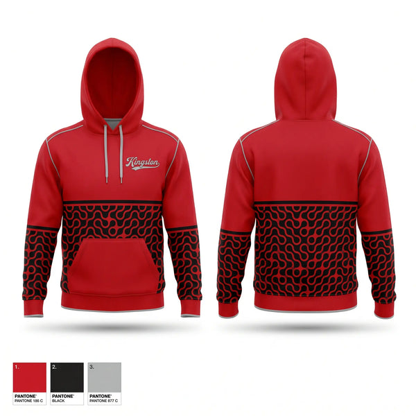 Hoodie, Kingston, Cross Country, Teamtime, Team time, sublimation, custom sports apparel, team uniforms, spirit wear, spiritwear, sports uniforms, custom shirts, team store, custom team store, fundraiser sports, apparel fundraiser