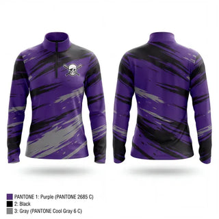 Quarter Zip Jacket, Gburg Pirates, Baseball, Teamtime, Team time, sublimation, custom sports apparel, team uniforms, spirit wear, spiritwear, sports uniforms, custom shirts, team store, custom team store, fundraiser sports, apparel fundraiser