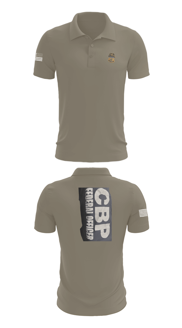Short Sleeve Performance Polo, US Customs and Border Protection, Police, Teamtime, Team time, sublimation, custom sports apparel, team uniforms, spirit wear, spiritwear, sports uniforms, custom shirts, team store, custom team store, fundraiser sports, apparel fundraiser