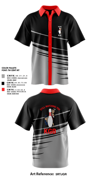 Short Sleeve Bowling Jersey, KGB, Bowling, Teamtime, Team time, sublimation, custom sports apparel, team uniforms, spirit wear, spiritwear, sports uniforms, custom shirts, team store, custom team store, fundraiser sports, apparel fundraiser