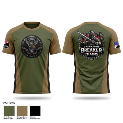 Operation Breaker Of Chains IN NC. Short Sleeve Performance Shirt - 1