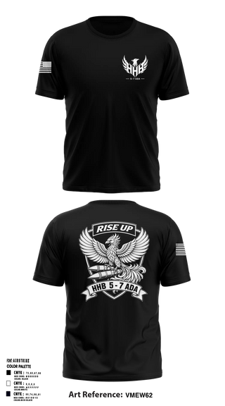 Old School Cotton Shirt, HHB 5-7 ADA, Army, Teamtime, Team time, sublimation, custom sports apparel, team uniforms, spirit wear, spiritwear, sports uniforms, custom shirts, team store, custom team store, fundraiser sports, apparel fundraiser