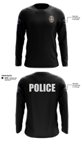 Farmersville Police Long Sleeve Performance Shirt - 7