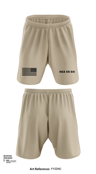 Athletic Shorts With Pockets, 463 EN BN, , Teamtime, Team time, sublimation, custom sports apparel, team uniforms, spirit wear, spiritwear, sports uniforms, custom shirts, team store, custom team store, fundraiser sports, apparel fundraiser