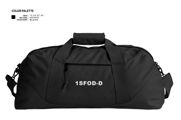 Duffle Bag, SFOD-D, Air Force, Teamtime, Team time, sublimation, custom sports apparel, team uniforms, spirit wear, spiritwear, sports uniforms, custom shirts, team store, custom team store, fundraiser sports, apparel fundraiser