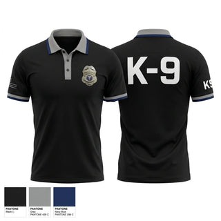 Short Sleeve Performance Polo, Tampa General Hospital Public Safety, Police, Teamtime, Team time, sublimation, custom sports apparel, team uniforms, spirit wear, spiritwear, sports uniforms, custom shirts, team store, custom team store, fundraiser sports, apparel fundraiser