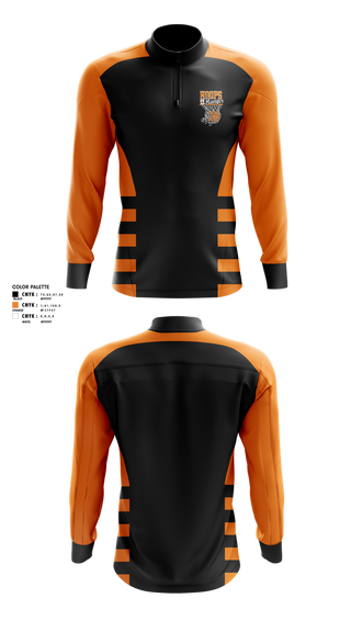 Quarter Zip Jacket, Hoops 4 Hunger, Men's Basketball, Teamtime, Team time, sublimation, custom sports apparel, team uniforms, spirit wear, spiritwear, sports uniforms, custom shirts, team store, custom team store, fundraiser sports, apparel fundraiser