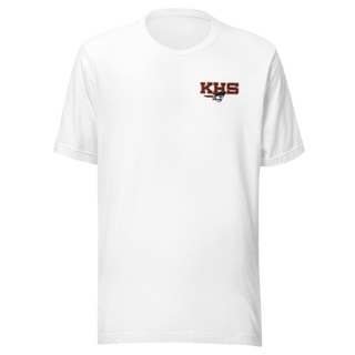 Kingston High School Cheer 38639250 Unisex Staple T-Shirt | Bella + Canvas 3001