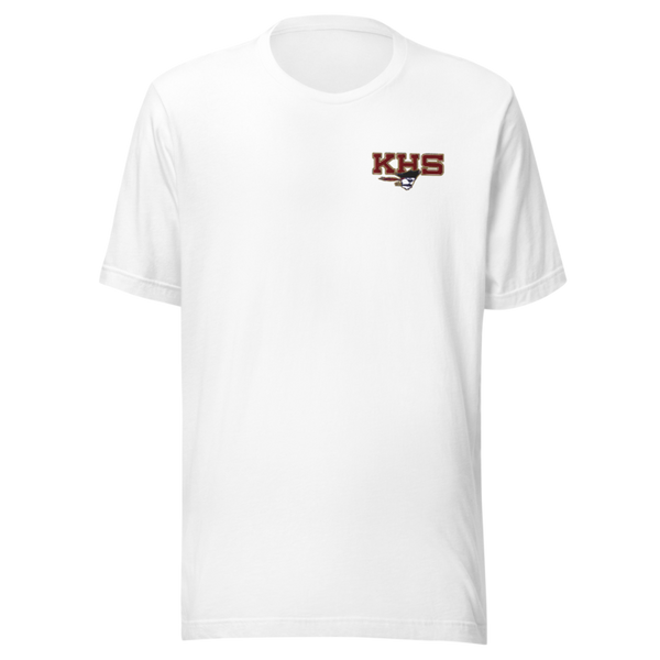 Kingston High School Cheer 38639250 Unisex Staple T-Shirt | Bella + Canvas 3001