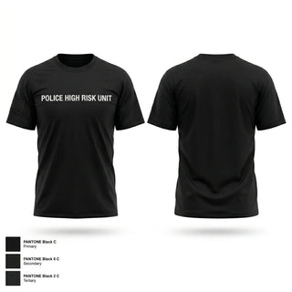 Old School Cotton Feel Shirt, Police High Risk Unit, Police, Teamtime, Team time, sublimation, custom sports apparel, team uniforms, spirit wear, spiritwear, sports uniforms, custom shirts, team store, custom team store, fundraiser sports, apparel fundraiser