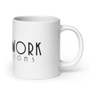 Wetwork Kustoms 4743471 White Glossy Mug - Medium