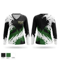 Wicked Cheer Academy Women's Long Sleeve V-neck Shirt - 1