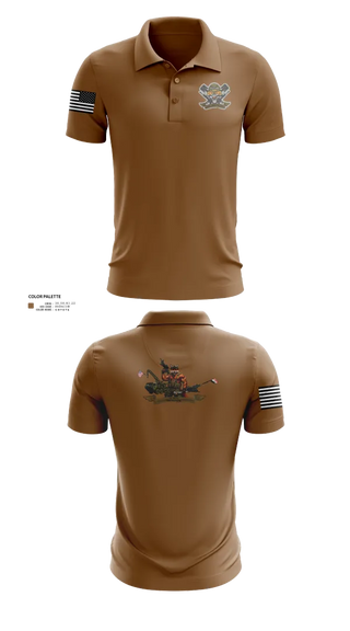Short Sleeve Performance Polo, 3-6 Fox Co., Army, Teamtime, Team time, sublimation, custom sports apparel, team uniforms, spirit wear, spiritwear, sports uniforms, custom shirts, team store, custom team store, fundraiser sports, apparel fundraiser