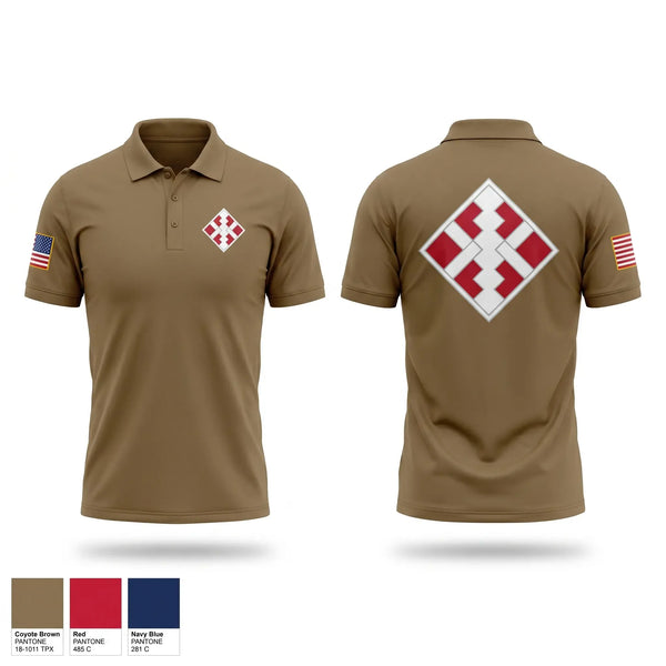 Short Sleeve Performance Polo, 450th EN CO, Army, Teamtime, Team time, sublimation, custom sports apparel, team uniforms, spirit wear, spiritwear, sports uniforms, custom shirts, team store, custom team store, fundraiser sports, apparel fundraiser