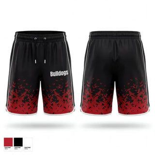 Athletic Shorts With Pockets, Bulldogs, Baseball, Teamtime, Team time, sublimation, custom sports apparel, team uniforms, spirit wear, spiritwear, sports uniforms, custom shirts, team store, custom team store, fundraiser sports, apparel fundraiser