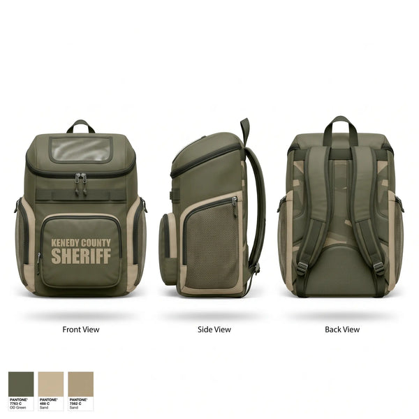 Gear Bag, Kenedy County Sheriff, Police, Teamtime, Team time, sublimation, custom sports apparel, team uniforms, spirit wear, spiritwear, sports uniforms, custom shirts, team store, custom team store, fundraiser sports, apparel fundraiser