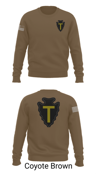Crew Neck Sweatshirt, B CO 3-141, Army, Teamtime, Team time, sublimation, custom sports apparel, team uniforms, spirit wear, spiritwear, sports uniforms, custom shirts, team store, custom team store, fundraiser sports, apparel fundraiser