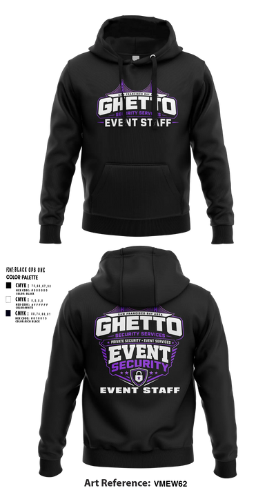 GHETTO SECURITY SERVICES Hoodie - 5