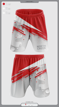 North Attleborough High School Cheer 88392583 Athletic Shorts With Pockets - 1