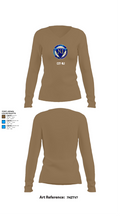 CIT-NJ 13700675 Women's Long Sleeve V-neck Shirt - 2