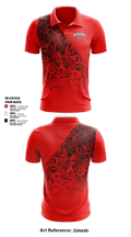 Maize Jr Eagles Short Sleeve Performance Polo - 5