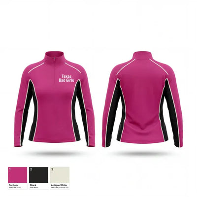 Texas Bad Girls 29021552 Quarter Zip Jacket - 1