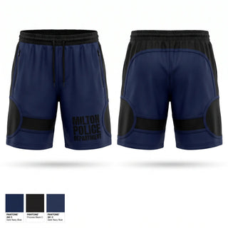 Athletic Shorts With Pockets, Milton Police Department, Police, Teamtime, Team time, sublimation, custom sports apparel, team uniforms, spirit wear, spiritwear, sports uniforms, custom shirts, team store, custom team store, fundraiser sports, apparel fundraiser