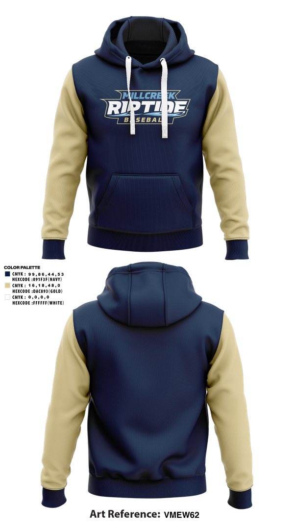 Hoodie, Millcreek Riptide, Baseball, Teamtime, Team time, sublimation, custom sports apparel, team uniforms, spirit wear, spiritwear, sports uniforms, custom shirts, team store, custom team store, fundraiser sports, apparel fundraiser