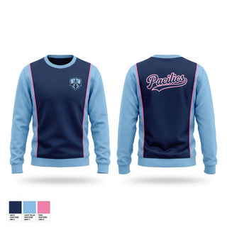 Crew Neck Sweatshirt, La Plata Lady Warriors, Women's Basketball, Teamtime, Team time, sublimation, custom sports apparel, team uniforms, spirit wear, spiritwear, sports uniforms, custom shirts, team store, custom team store, fundraiser sports, apparel fundraiser