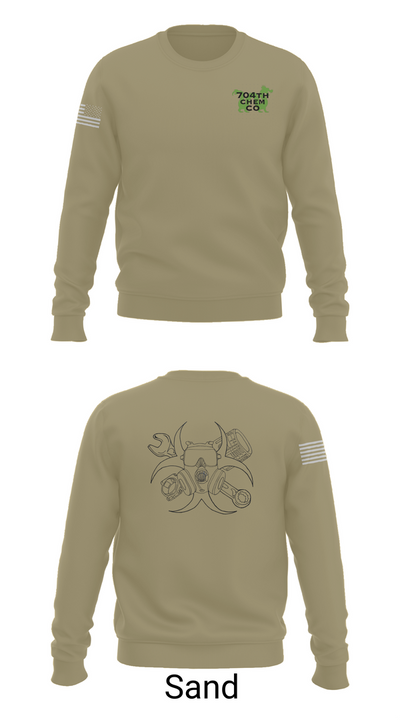 704th Chem Co 57484500 Crew Neck Sweatshirt - 85