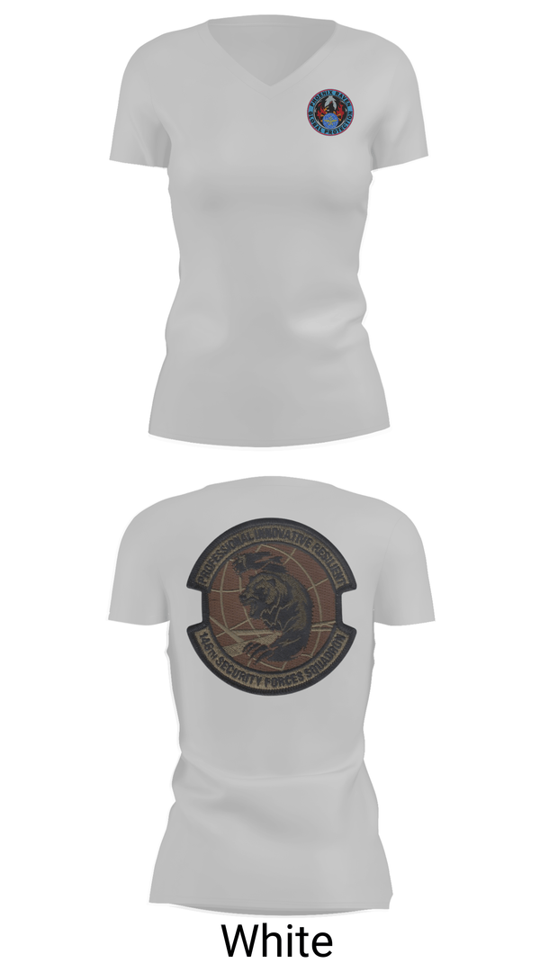 Womens Short Sleeve Vneck Shirt, 146 Ravens, Air Force, Teamtime, Team time, sublimation, custom sports apparel, team uniforms, spirit wear, spiritwear, sports uniforms, custom shirts, team store, custom team store, fundraiser sports, apparel fundraiser