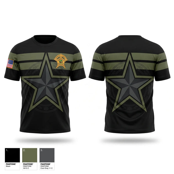 Short Sleeve Performance Shirt, Jefferson County Sheriff’s Office, Police, Teamtime, Team time, sublimation, custom sports apparel, team uniforms, spirit wear, spiritwear, sports uniforms, custom shirts, team store, custom team store, fundraiser sports, apparel fundraiser