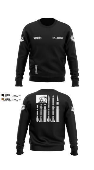 Crew Neck Sweatshirt, 144 FW, National Guard, Teamtime, Team time, sublimation, custom sports apparel, team uniforms, spirit wear, spiritwear, sports uniforms, custom shirts, team store, custom team store, fundraiser sports, apparel fundraiser