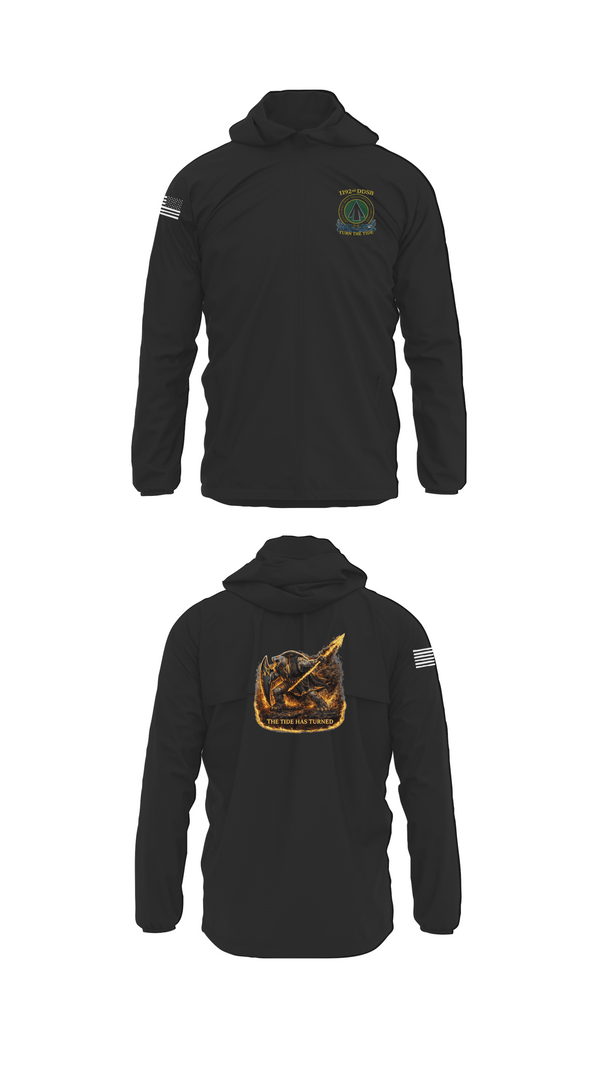 Windbreaker, 1192nd DDSB, Army, Teamtime, Team time, sublimation, custom sports apparel, team uniforms, spirit wear, spiritwear, sports uniforms, custom shirts, team store, custom team store, fundraiser sports, apparel fundraiser