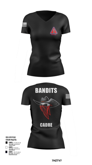 Womens Short Sleeve Vneck Shirt, B CO Recruiting, , Teamtime, Team time, sublimation, custom sports apparel, team uniforms, spirit wear, spiritwear, sports uniforms, custom shirts, team store, custom team store, fundraiser sports, apparel fundraiser