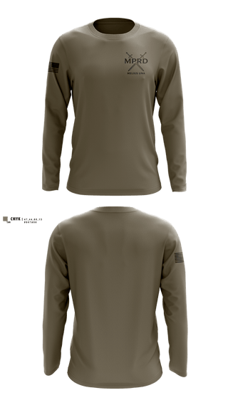 Long Sleeve Performance Shirt, HRC MPRD, Army, Teamtime, Team time, sublimation, custom sports apparel, team uniforms, spirit wear, spiritwear, sports uniforms, custom shirts, team store, custom team store, fundraiser sports, apparel fundraiser