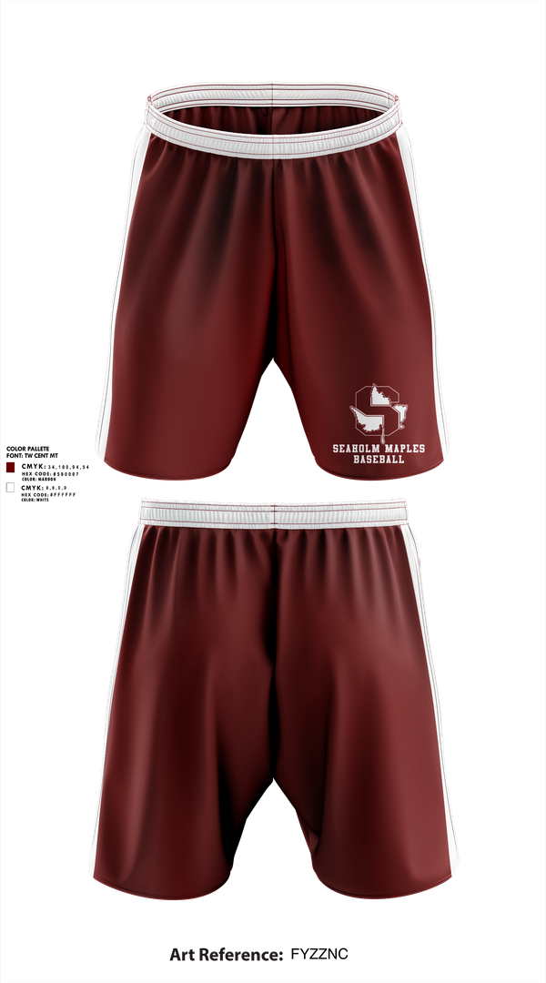 Athletic Shorts With Pockets, Seaholm Maples Baseball, Baseball, Teamtime, Team time, sublimation, custom sports apparel, team uniforms, spirit wear, spiritwear, sports uniforms, custom shirts, team store, custom team store, fundraiser sports, apparel fundraiser