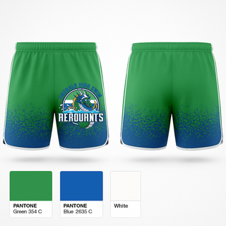 Athletic Shorts With Pockets, Emerald High Swim Aeroaunts, Swimming, Teamtime, Team time, sublimation, custom sports apparel, team uniforms, spirit wear, spiritwear, sports uniforms, custom shirts, team store, custom team store, fundraiser sports, apparel fundraiser