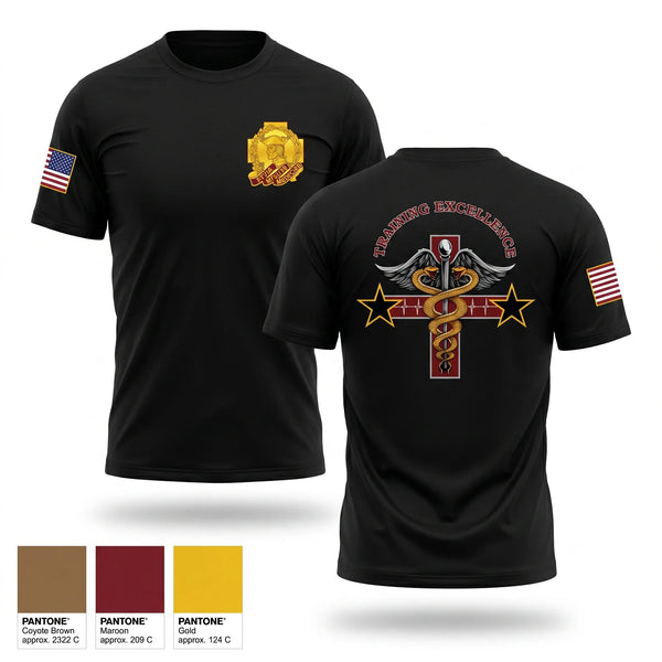 Short Sleeve Performance Shirt, 2nd Medical Training Brigade, Army, Teamtime, Team time, sublimation, custom sports apparel, team uniforms, spirit wear, spiritwear, sports uniforms, custom shirts, team store, custom team store, fundraiser sports, apparel fundraiser