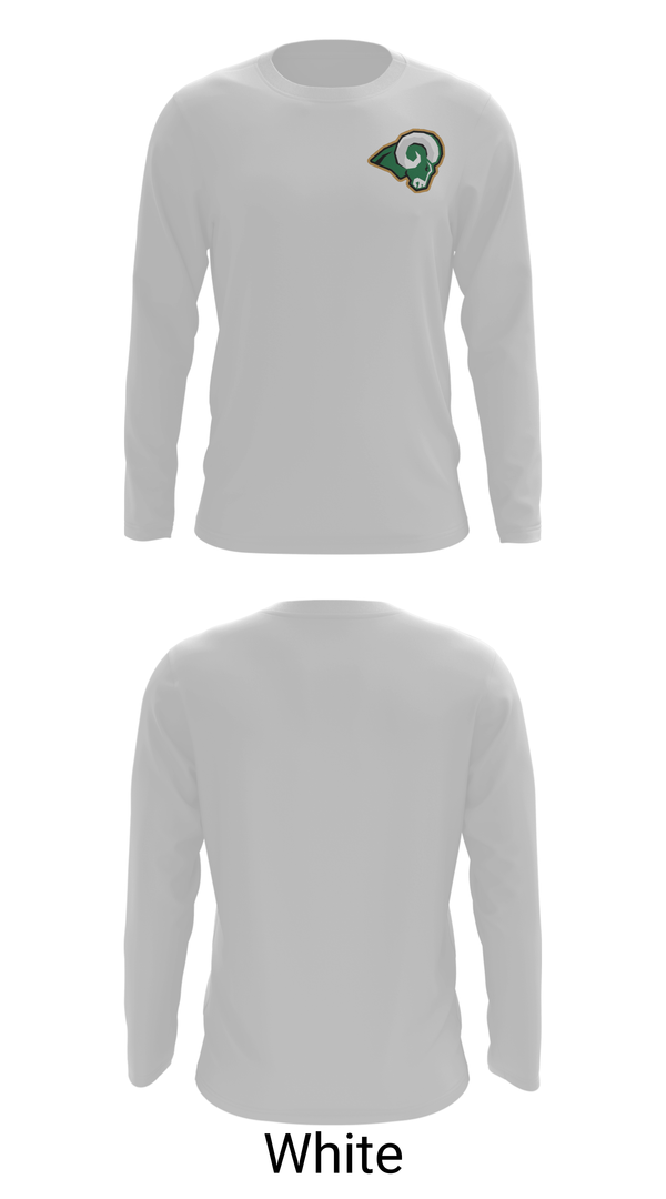 Long Sleeve Performance Shirt, Reig Rams Basketball, Men's Basketball, Teamtime, Team time, sublimation, custom sports apparel, team uniforms, spirit wear, spiritwear, sports uniforms, custom shirts, team store, custom team store, fundraiser sports, apparel fundraiser