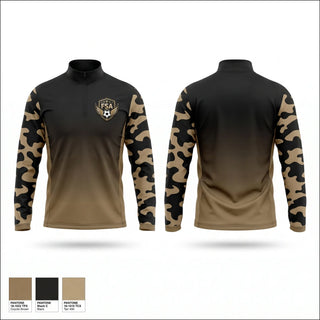Quarter Zip Jacket, FRONTERA SOCCER ACADEMY, Men's Soccer, Teamtime, Team time, sublimation, custom sports apparel, team uniforms, spirit wear, spiritwear, sports uniforms, custom shirts, team store, custom team store, fundraiser sports, apparel fundraiser