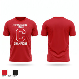 Short Sleeve Performance Shirt, Central Baseball Hawaii, Baseball, Teamtime, Team time, sublimation, custom sports apparel, team uniforms, spirit wear, spiritwear, sports uniforms, custom shirts, team store, custom team store, fundraiser sports, apparel fundraiser