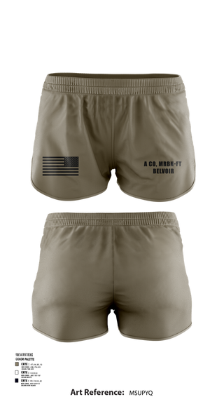 Ranger Panties, A CO, MRBN-FT BELVOIR, , Teamtime, Team time, sublimation, custom sports apparel, team uniforms, spirit wear, spiritwear, sports uniforms, custom shirts, team store, custom team store, fundraiser sports, apparel fundraiser