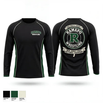 Ramapo Raiders 68596612 Long Sleeve Performance Shirt 1