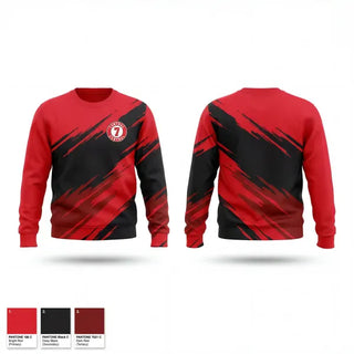 Crew Neck Sweatshirt, Downriver Venom, Softball, Teamtime, Team time, sublimation, custom sports apparel, team uniforms, spirit wear, spiritwear, sports uniforms, custom shirts, team store, custom team store, fundraiser sports, apparel fundraiser