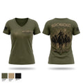 3rd platoon Nightmarchers 79729830 Women's Short Sleeve V-neck Shirt - 1