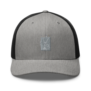 Y2GRANT 69219552 Retro Trucker Hat | Yupoong 6606