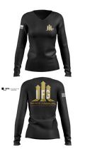 Infinite Financial Group Women's Long Sleeve V-neck Shirt - 101